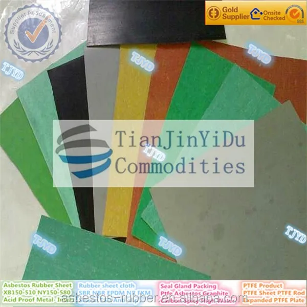 oil resistant non-asbestos rubber gasket sheet