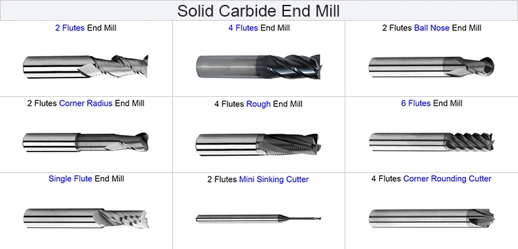 DIN844 4 Flutes HSS End Mill for Metal Stainless Steel Aluminium Milling