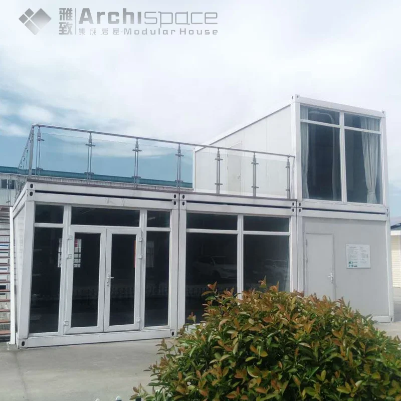 Yahgee 20ft tiny foldable prefab cabin container house prefabricated homes