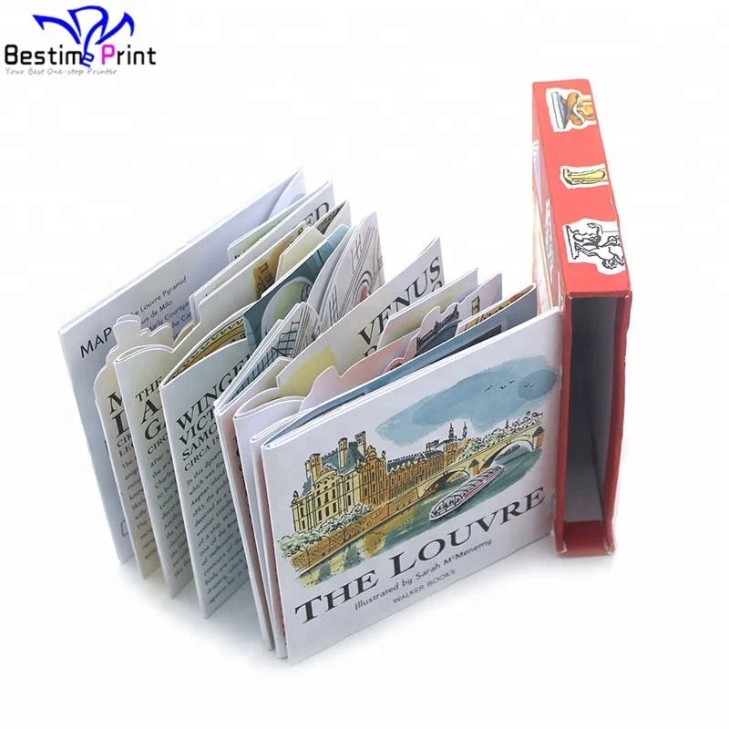 Раскладывающаяся книга с рассказами для детей ручной работы