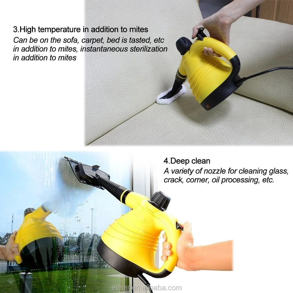 handheld steam cleaner high pressure cleaning portable clean machine Kitchen Cabinets clothes with brush iron generator