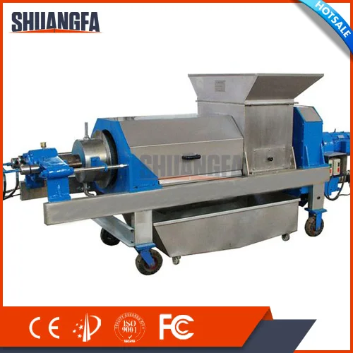 Большая Емкость Обезвоживания Винт Пресс-Фруктовый Сок Машина Для Добычи