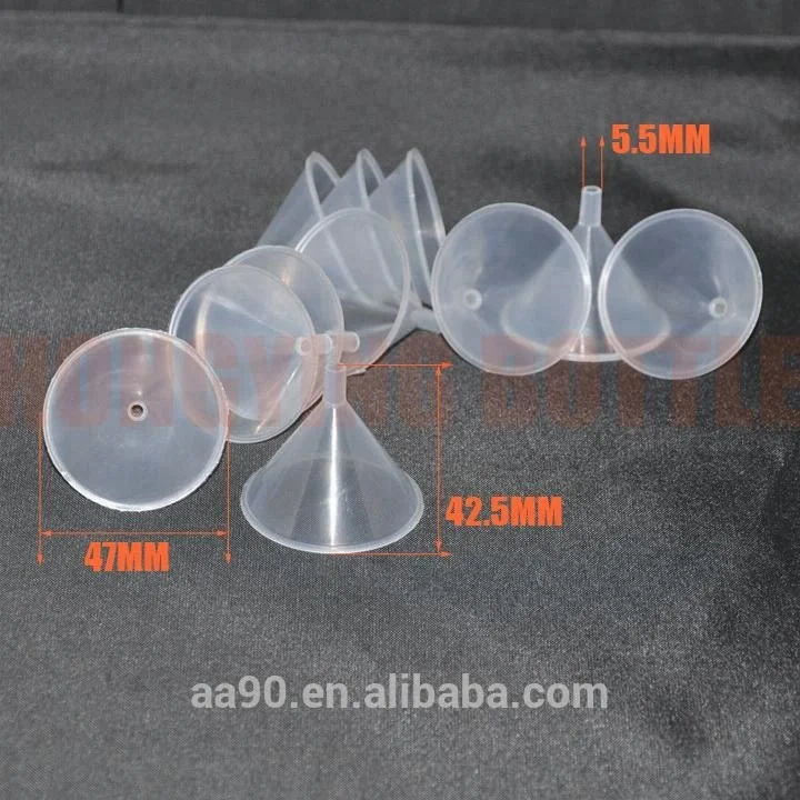 100% new pp plastic funnel disposable funnel laboratory separation funnel