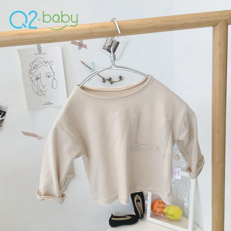 
Q2-baby China High Quality Baby Clothes 100% Cotton Baby Girl Long Sleeve Shirt 