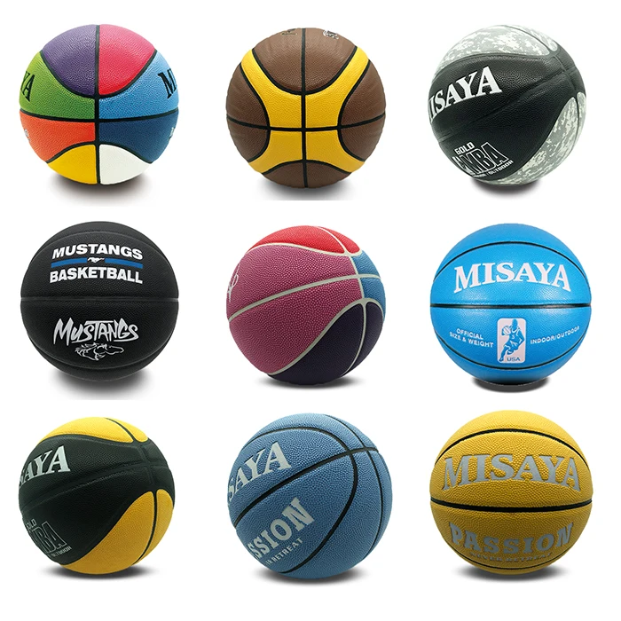 Рекламный баскетбольный тренировочный мяч с логотипом на заказ/размер/Цветной Баскетбол