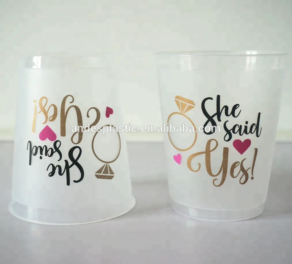  2017 Горячая продажа оптом 400 мл глазурь Pp пластиковые гибкие стаканчики для питьевой воды