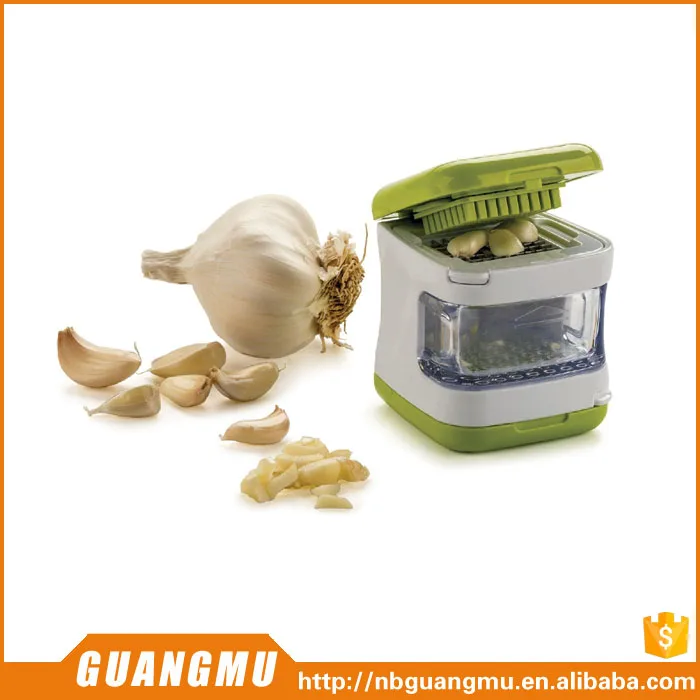 Brand new fresh garlic stem cutter double work stations garlic root cutter