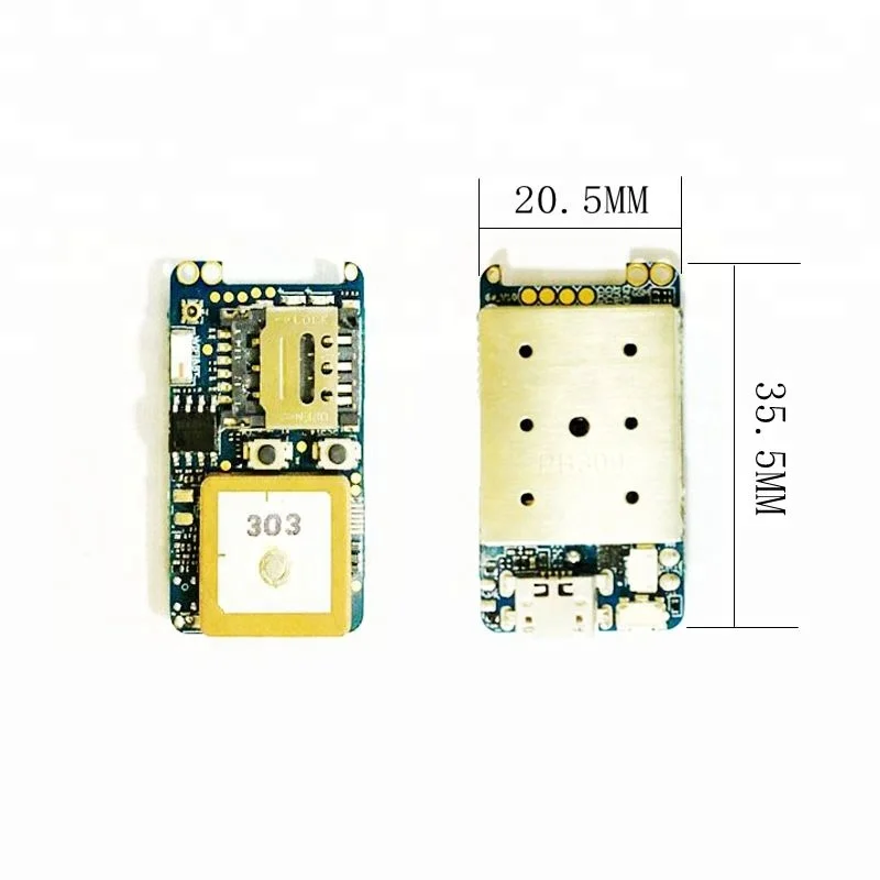  Мини модуль отслеживания BT4.0/LBS/WiFi/GPS AGPS PCBA MT2503