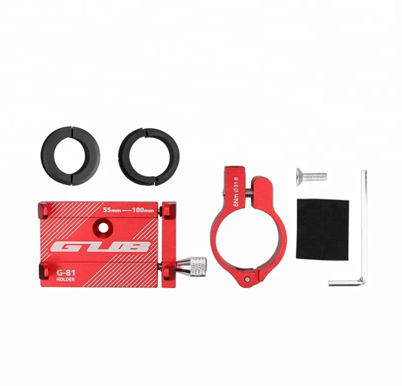 GUB G-81 Share Public Bicycle Anti Slip Bicycle Phone Holder Universal Bike Motorcycle Handlebar Mount Clip