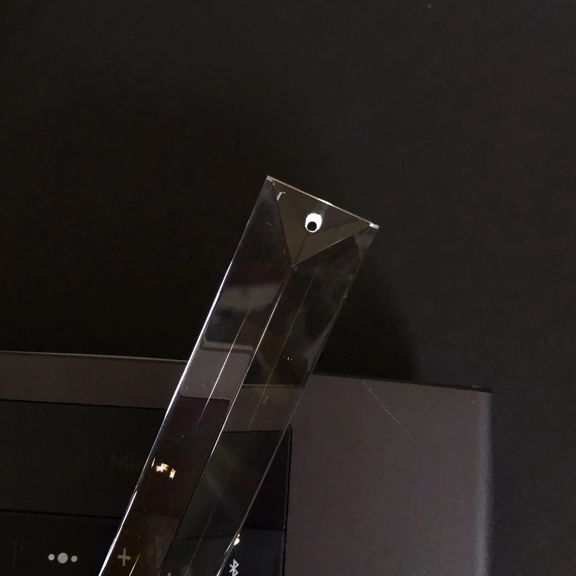 
Hot sell Crystal triangular, rectangle glass prism for chandelier, DIY curtain 100mm prism 