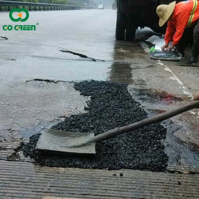 Go Green cold Mix Asphalt Supplier cold Asphalt in bag Cold Mix road repair