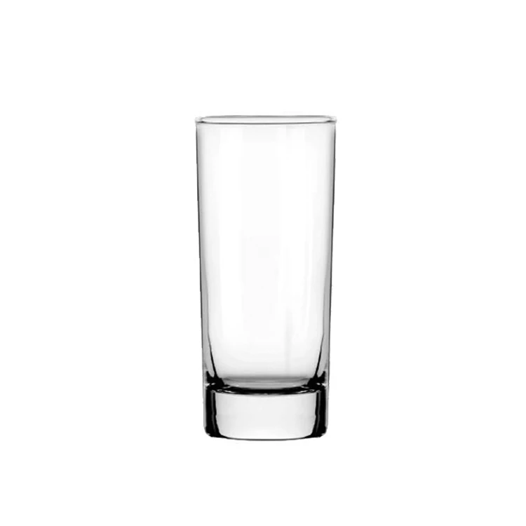 
345ML 285ml Clear Straight Round Glass Cup Drinking Glass 