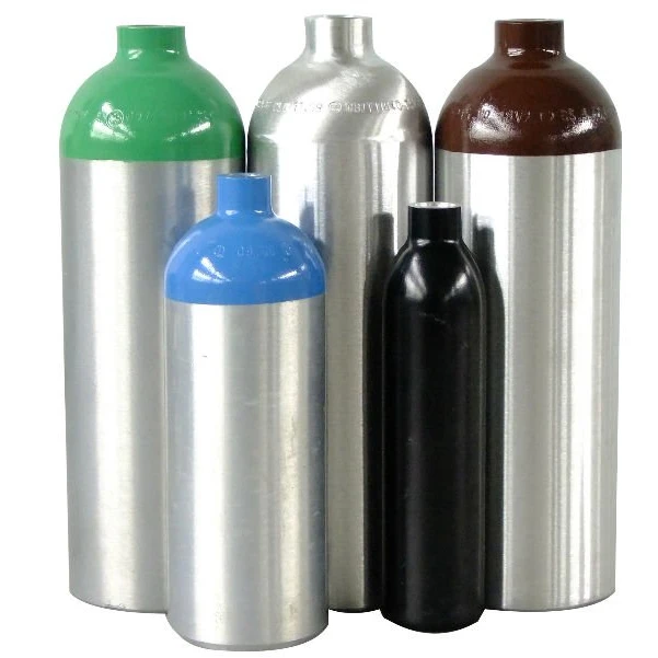 
2.7L 20MPa Light Weight Aluminum Compressed Air bottle 