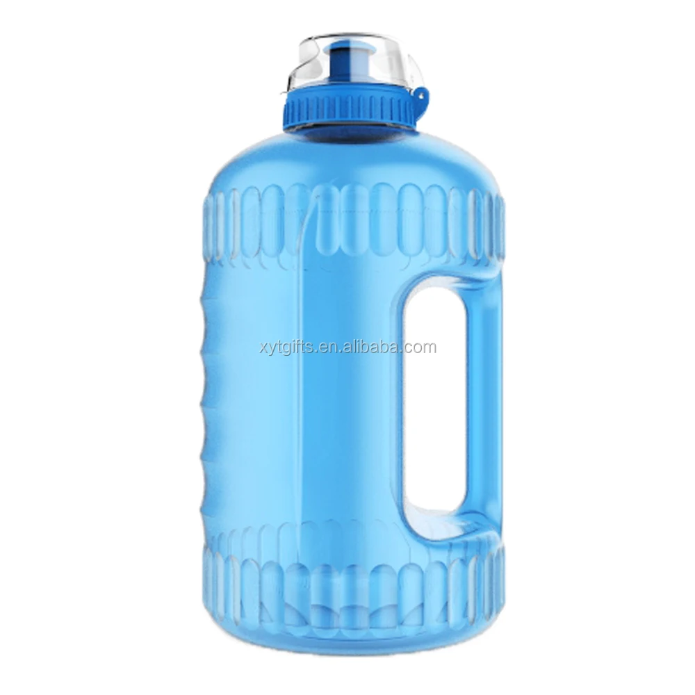 2018 New Large Capacity Plastic Water Jug 2.2L/2.5L BPA Free Gym Fitness Water Bottle with Handle