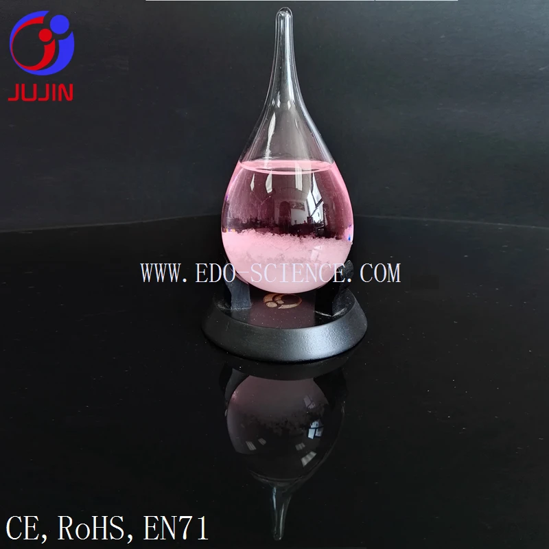 
NEW COLOR Admiral Fitzroy Storm Glass Weather Forecast Bottle Barometer 