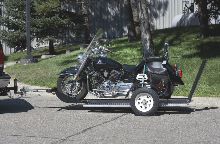 
Flatbed Utility Trailer / Motorcycle Transport Trailer for Sctoor Motorcycle 