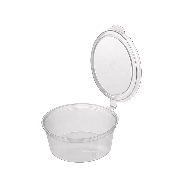 Shantou Leakproof PP Soy Sauce Container With Lid 1oz, 1.5oz, 2oz, 3oz, 4oz