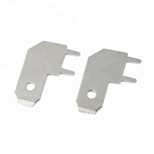 Китайская Фабрика 110 187 205 250 латунная Оловянная паяльная вставка faston type tab pcb Terminal