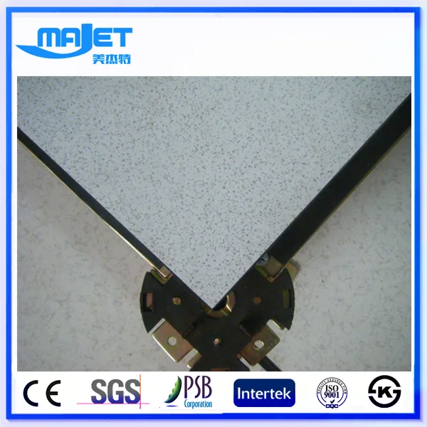 HPL/PVC calcium sulfate raised floor price size:610*610mm