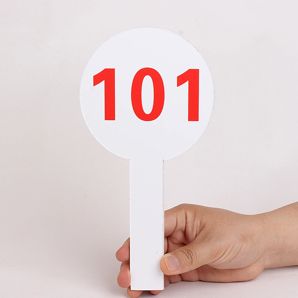 Auction Paddle, Commercial Service use Auction Sign for Bid