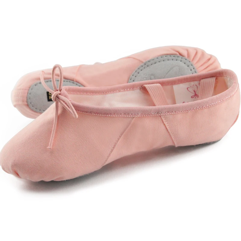 7000003 Cheap Wholesale foldable ballet shoes in bag for Girls