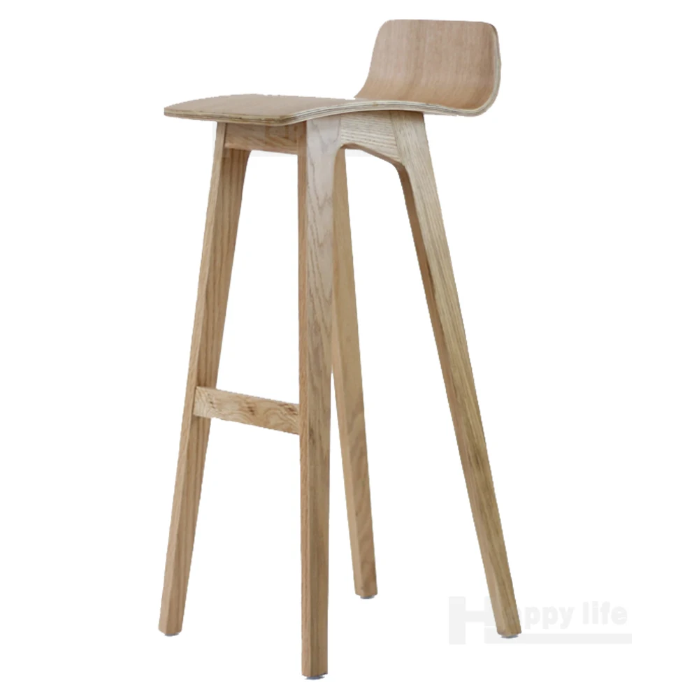 Unique design bar furniture high american wood bar chair