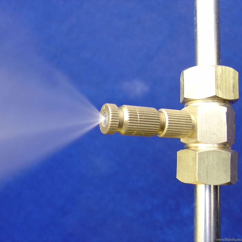 
Large size greenhouse spraying fogging system 