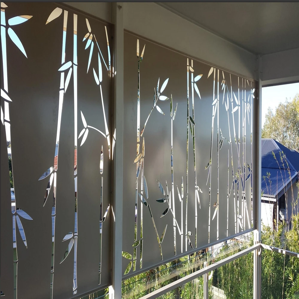 outdoor privacy garden laser cut screens supplier