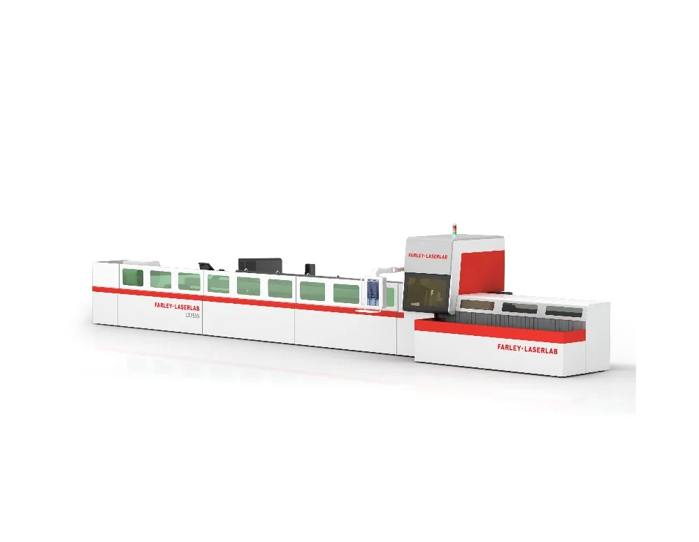 FARLEY LASERLAB Fiber laser 1000-2000W 7500mm LT7035F Tube Length Automatic Tube Laser Cutter