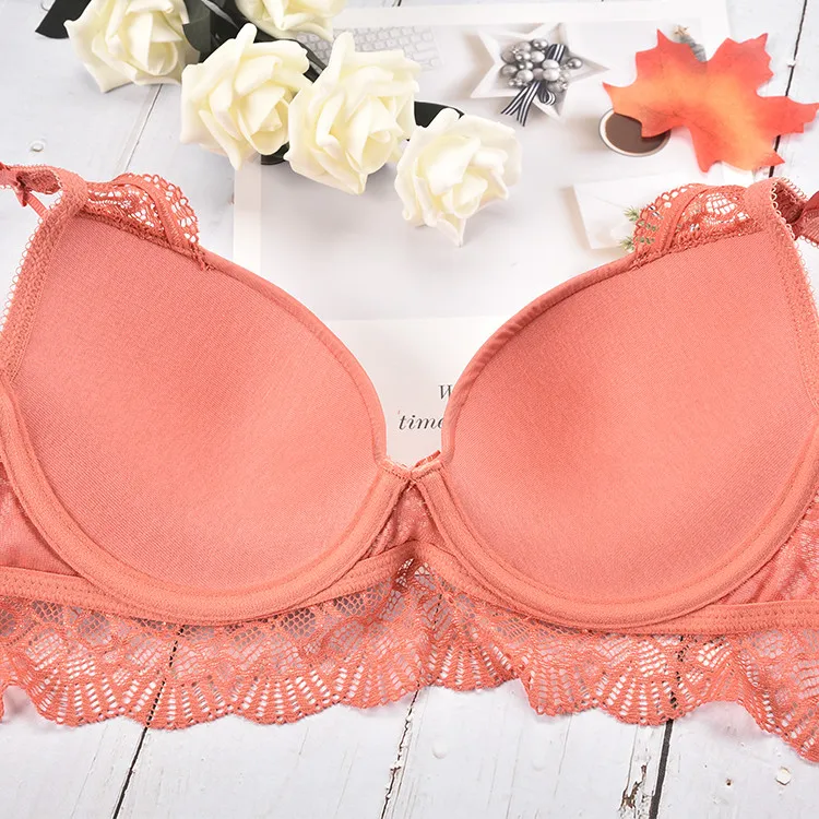 Microfiber Lingerie Fabric Underwear Very Sexy Push Up Bra For Women