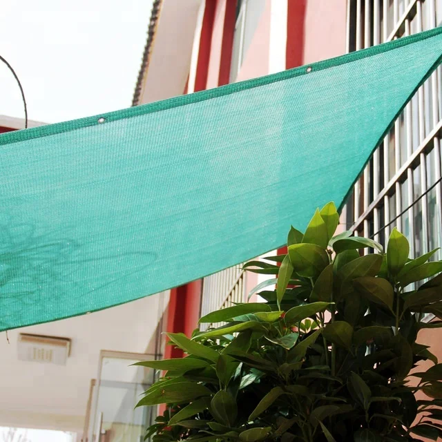 60gsm Green 6mx100m Outdoor HDPE Agriculture Sun Shade Net