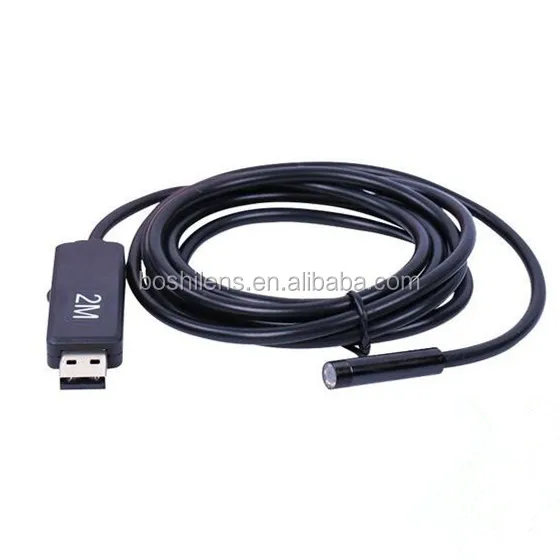 2m cable 7mm 6 LED IP67 waterproof USB 0.3 CMOS Megapixel endoscope camera