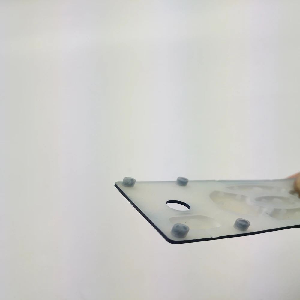 Rubber keypad for electronic application silicone keypad single custom oem membrane keypad