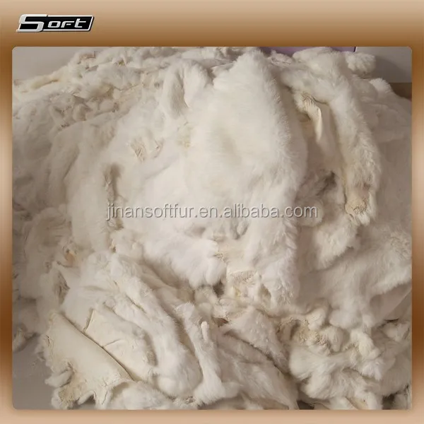 Genuine Raw Chinchilla Rabbit Fur Pelt for sale cheap price