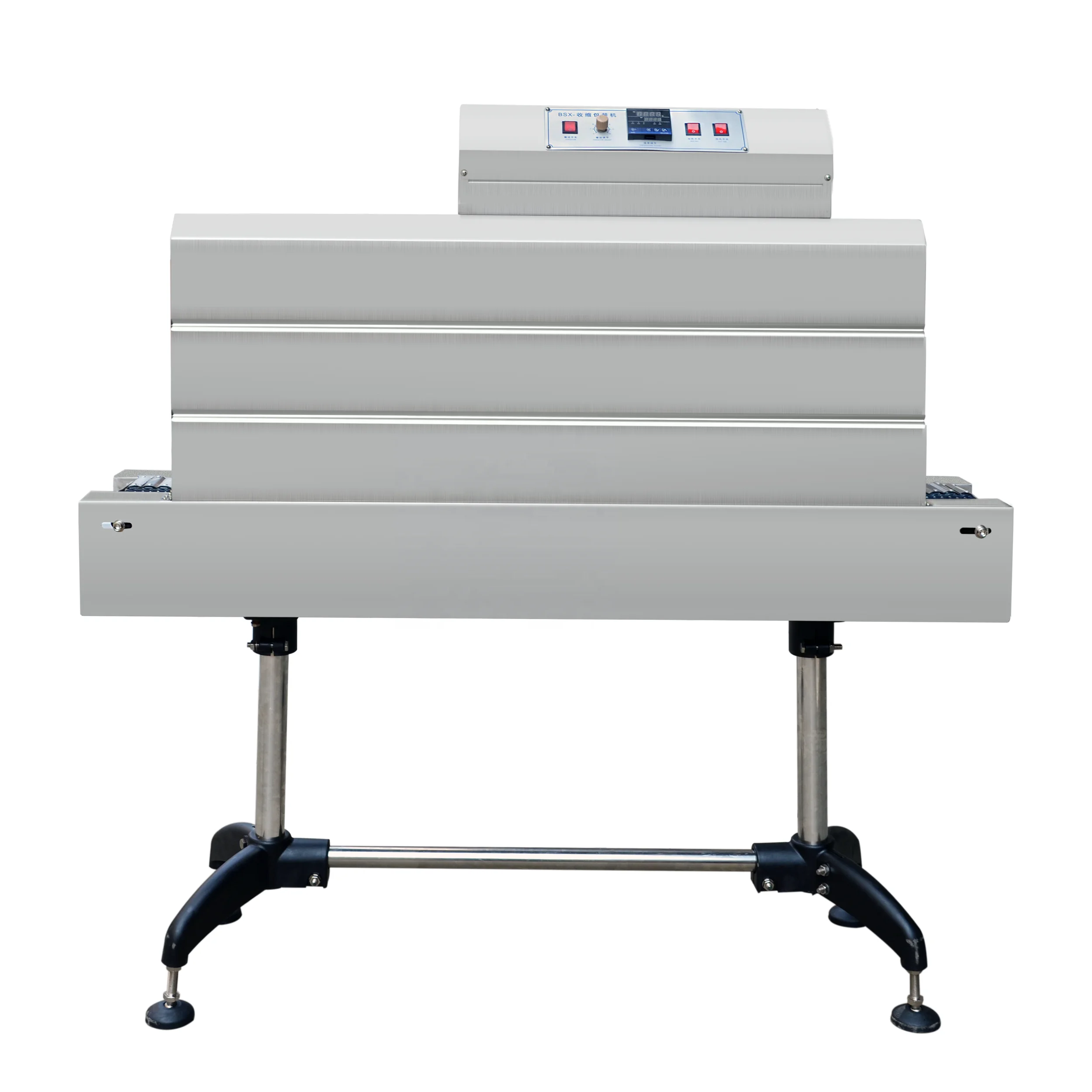 Manual electric hot air type PVC PET label bottle shrink labeling machinery in Wenzhou