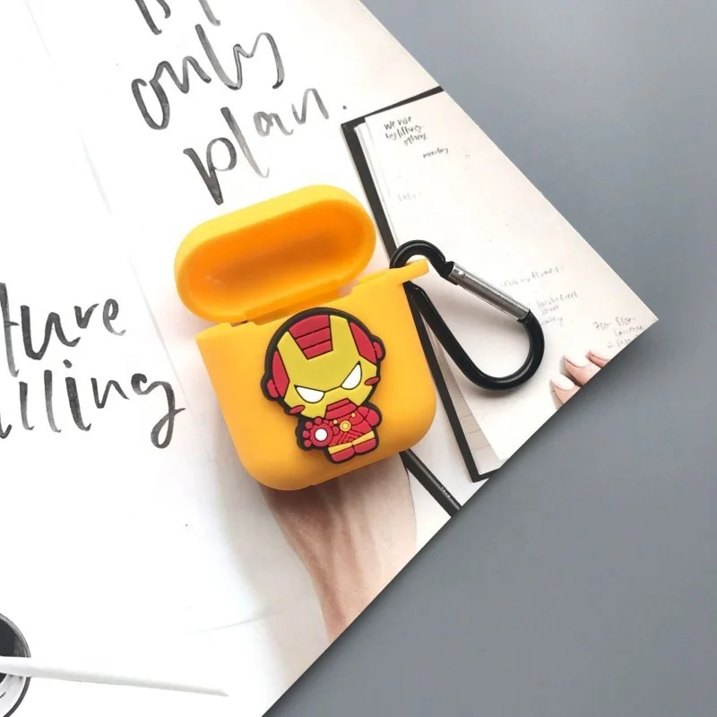 2022 Hot Selling Classic Headphone Shockproof Cartoon Case Cover For Marvel Airpods Case