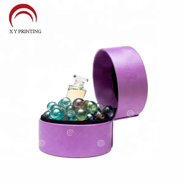 
Custom Cylinder Round Tube Cardboard Perfume Packaging Boxes 