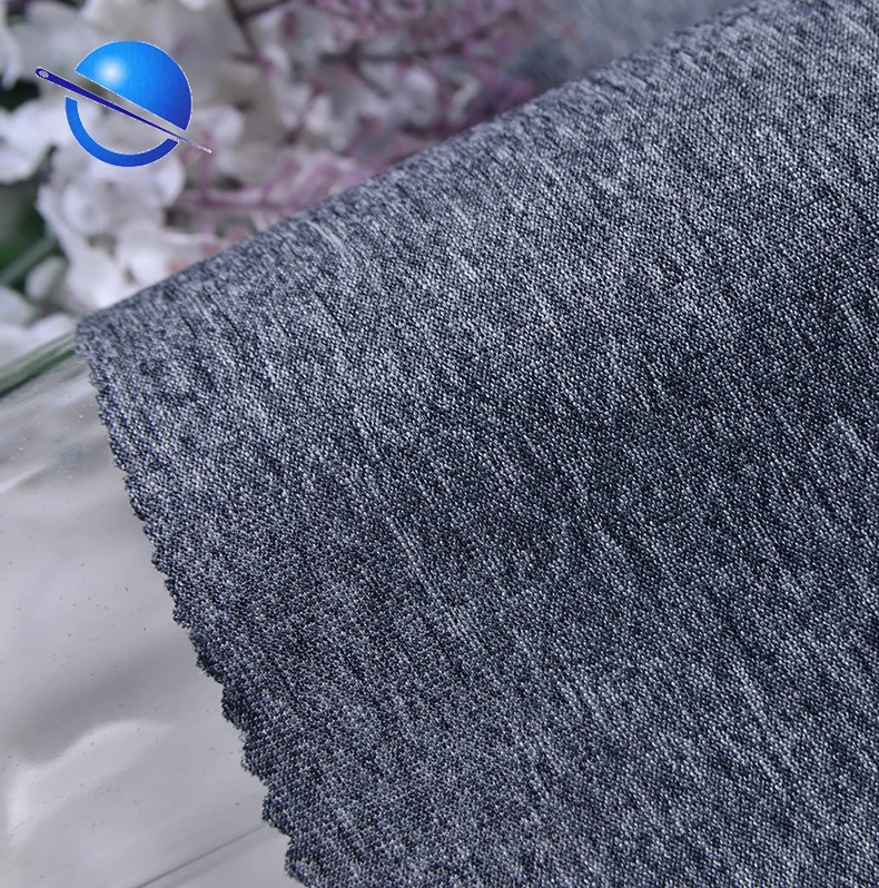 
wholesale high quality soft skin friendly dry fit plain knit fabric cationic single jersey fabric for sports wear shirt 