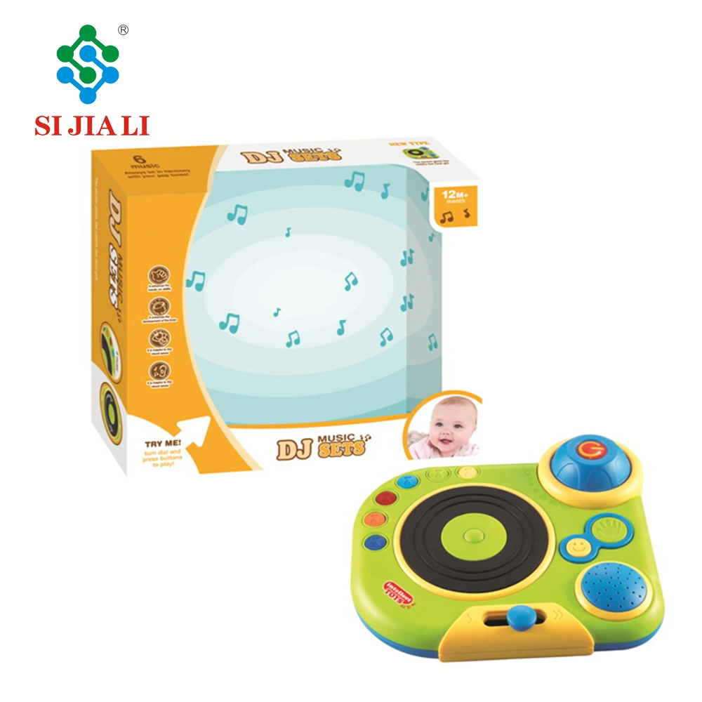 Early childhood educational toys with music baby musical instrument DJ set toys