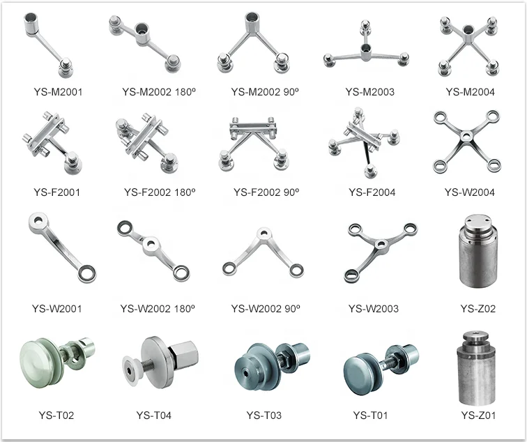 Stainless Steel Countersunk Glass Spider Routel For Glass Curtain Wall