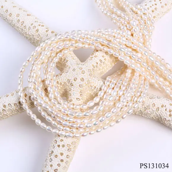 Natural genuine multipurpose  freshwater pearl jewelry AA grade potato shape fresh water pearl strand