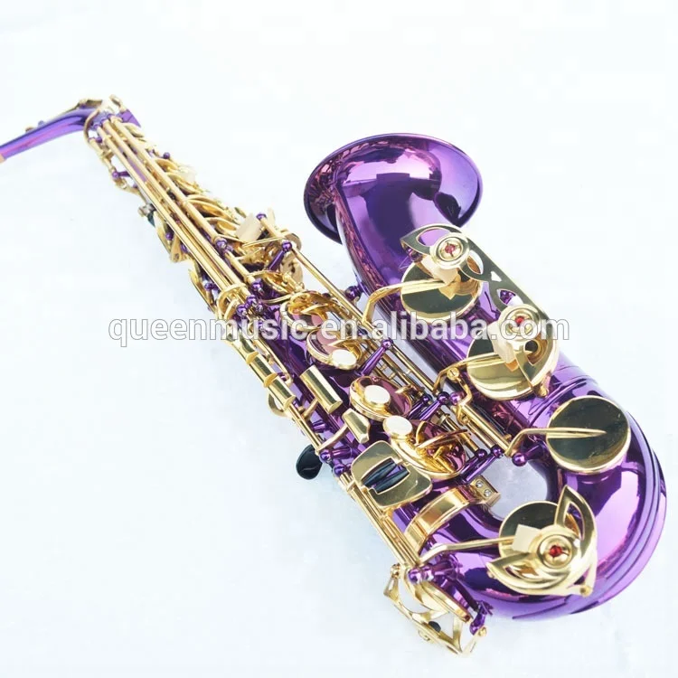 
Alto saxophone/Saxophone/Wind instrument/Purple saxophone 