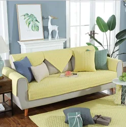 Charmcci 600211 Fresh color dyed pure sofa cover stretch leather set 3pcs nylon 3 seater dog protector headrest printed velvet