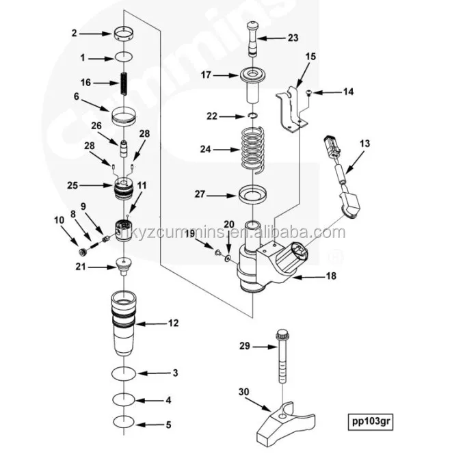 3071967 m11 qsm g855 diesel engine filter screen