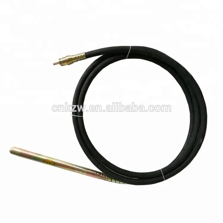 Dynapac type concrete vibrator flexible shaft 1m to 12m flexible drive shaft
