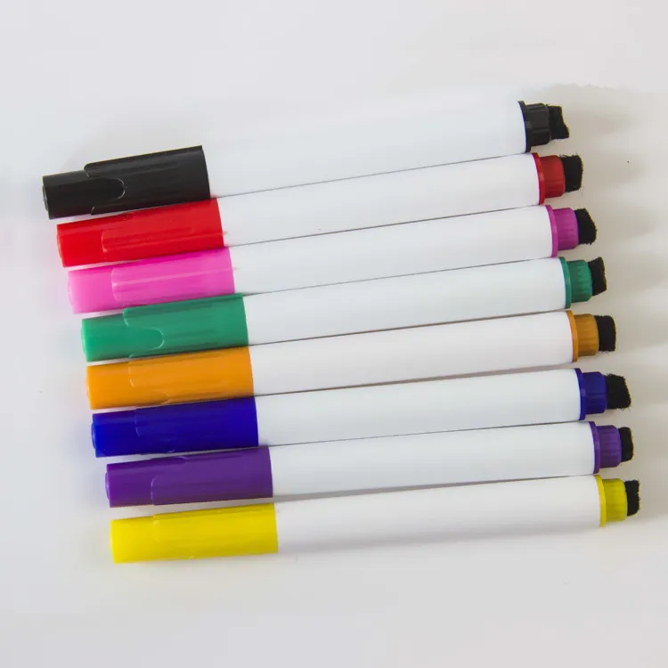 Color Wet Erase Magnetic Solid Whiteboard Chalk Marker