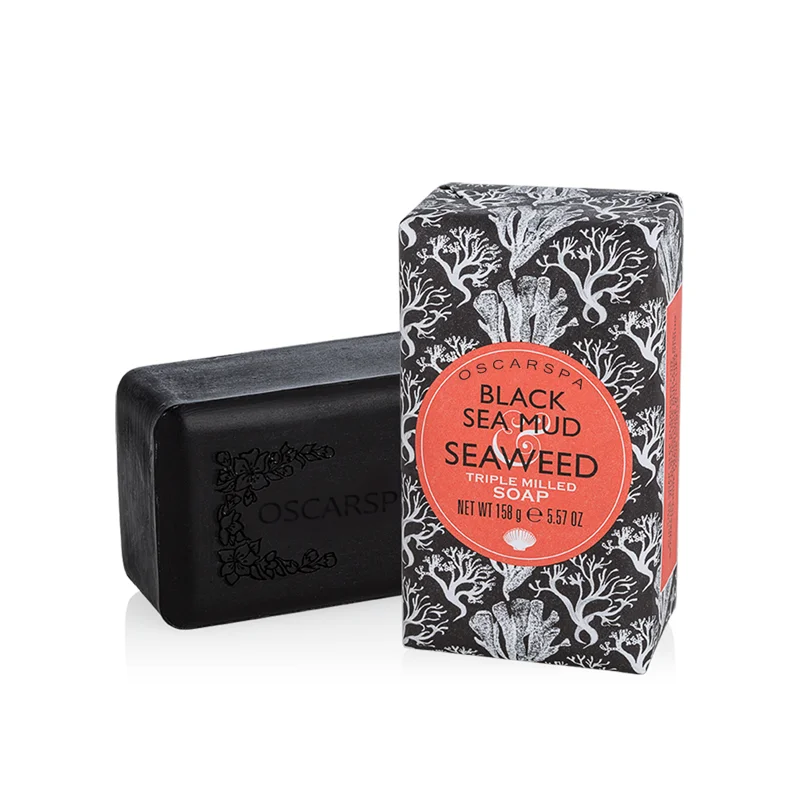 All natural Castile Charcoal Shaving Facial Detox Black Bamboo Charcoal Soap for Acne