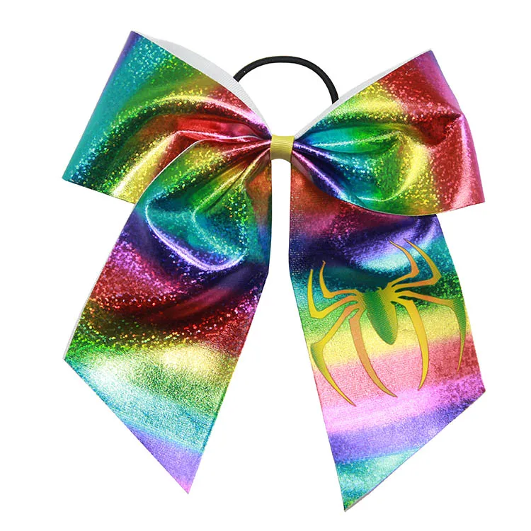 Новый модный дизайн блестящая лента банты для волос