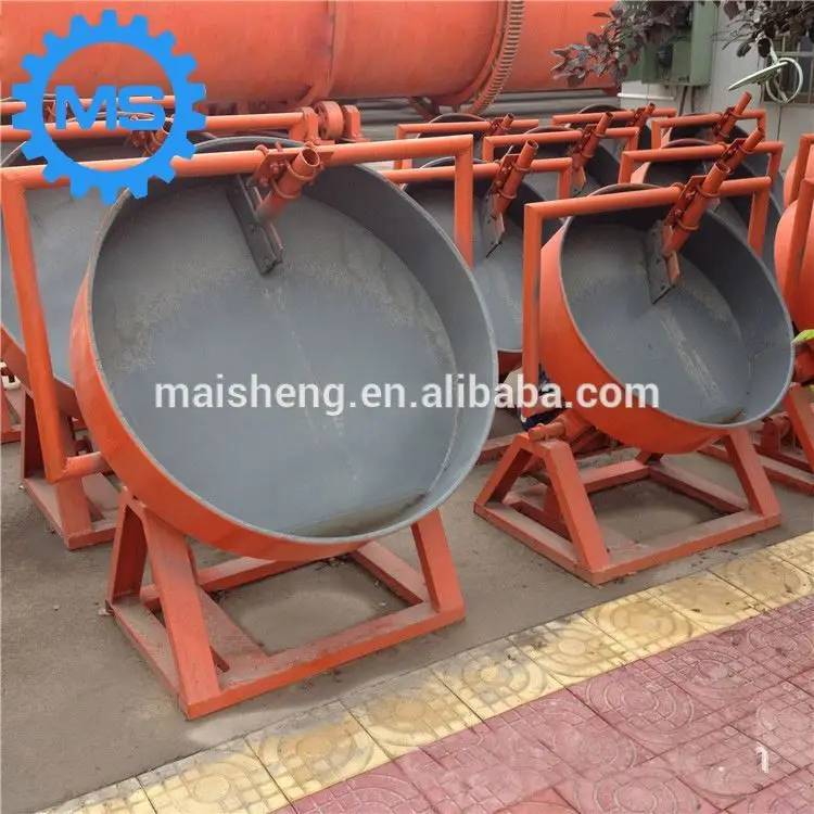 High Quality Disc Pelletizer Machine To Make Organic Fertilizer