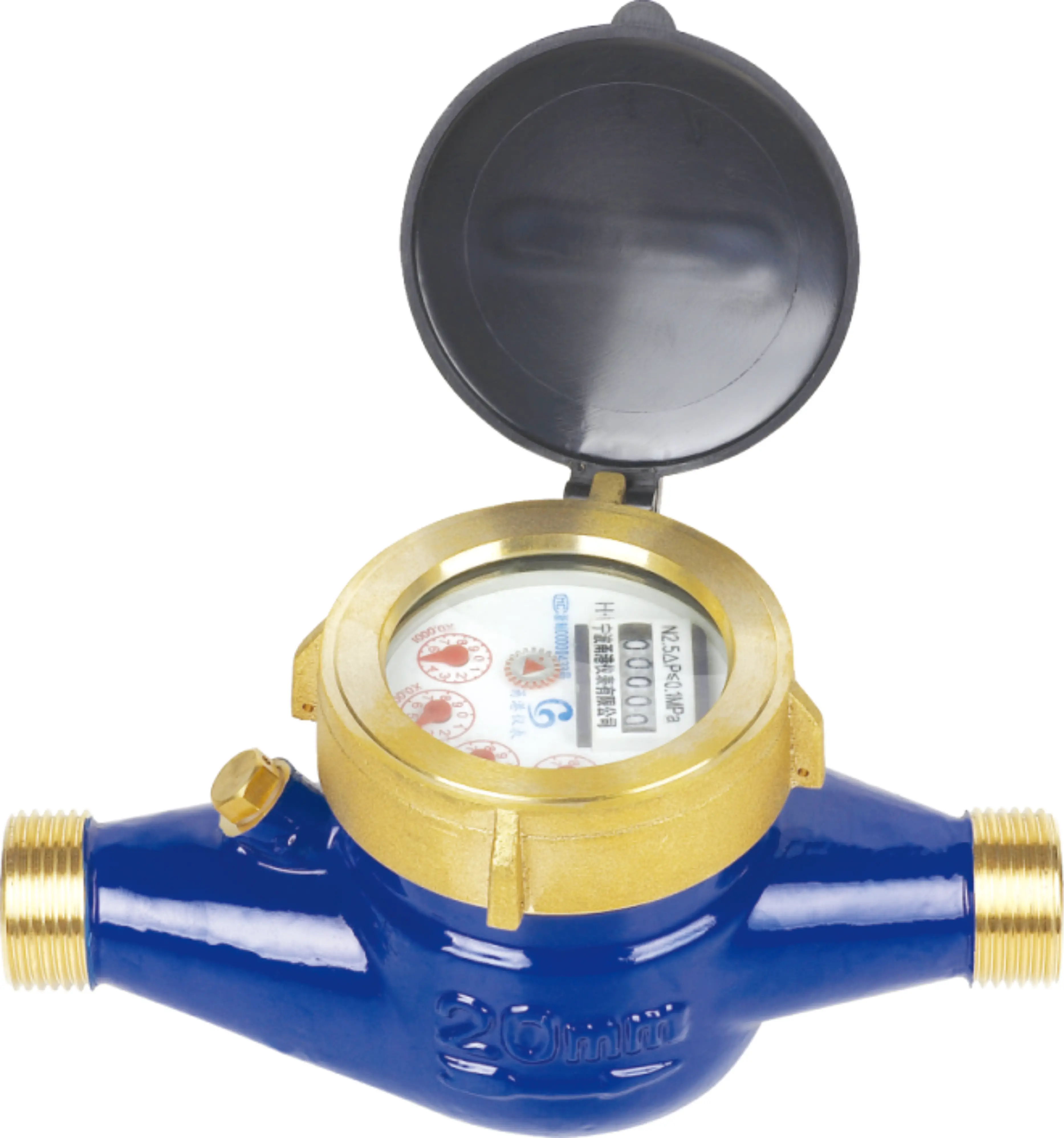 
Multi jet, Vane Wheel, Dry-dial (or Wet) Water Meter 